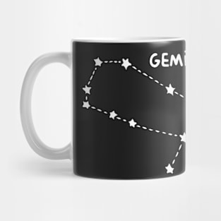 Zodiac Sign - Gemini Black Mug